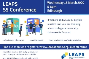 LEAPS S5 Conference - Wed 18 March 2020 Icon