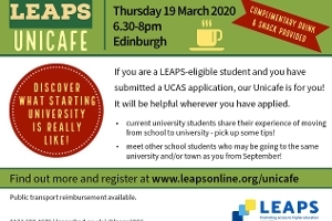 LEAPS S6 Information - Unicafe 19 March 2020 Icon