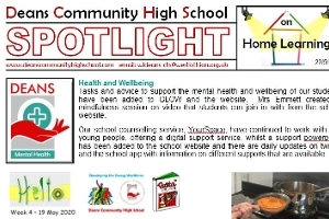 Spotlight on Home Learning 22-5-20 Icon