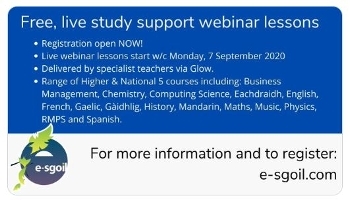 Free, Live Study Support Webinar Lessons - Start W/C 7 Sep. - Register Now! Icon