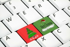 Christmas keyboard -