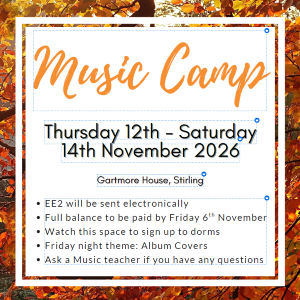 Music Camp 2026 Icon